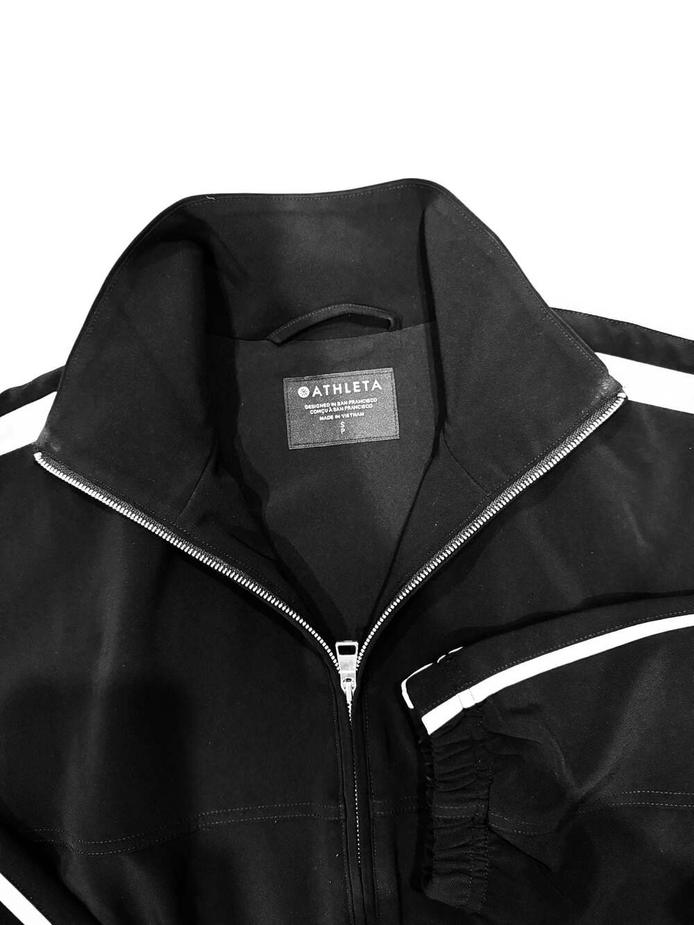 Athleta Full-Zip Track Jacket with Side Stripe - Picture 5 of 7